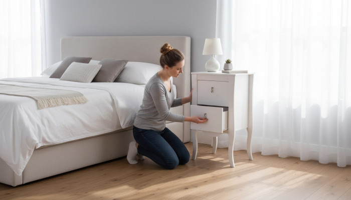 Badezimmer Möbel Kommode Bade Zimmer Schrank Apotheken Kommoden Holz Regal Neu