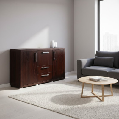 Klassische Braun Holz Kommode Kommoden Kommodenschrank