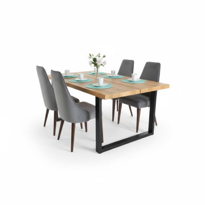 Design Tisch Esstisch Holz Tische Büro Konferenz Esszimmer Essbereich