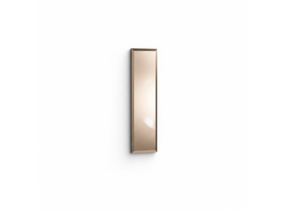 Klassischer Wandspiegel Holzrahmen Spiegel Möbel Neu 90x25cm Glas Rahmen Wand