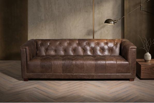 Chesterfield 3+1 Sitzer Sofagarnitur Sofa Couch Stoff Leder Couchen Garnitur