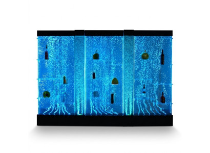 LED Regal Bar Wasser Wand Deko Säule Beleuchtete Wasserwände Bar Theke