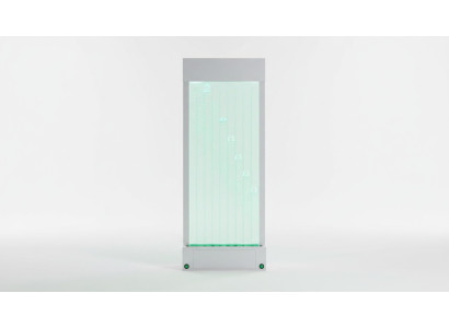 Trennwand Regal Schrank Wasserwand Säule Wände LED 100x200