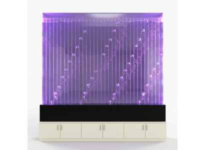 Moderne Trennwand Wasser Dekorative Wände LED Wasserwand Beleuchtete Wand