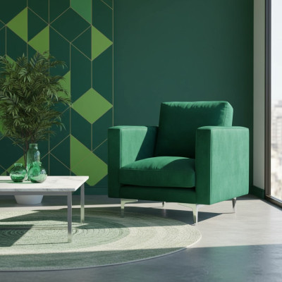 Sessel 8er Set Lounge Sessel Polstersessel Stuhl Wohnzimmer Restaurant