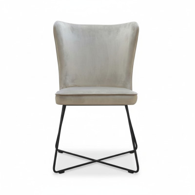 Design Wartezimmer Stuhl Sitz Praxis Ess Zimmer Stühle Textil Stoff Polster Neu