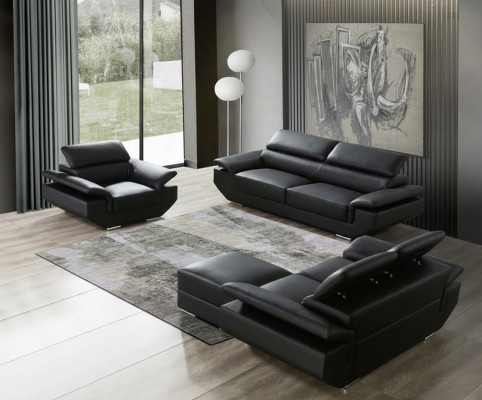 Multifunktions Sofagarnitur 3+2 Sitzer Set Design Sofa Polster Couchen