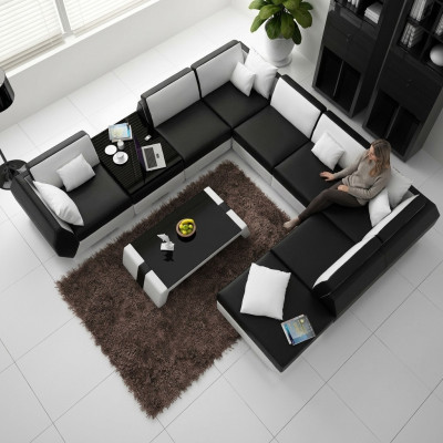Polster Garnitur Sofas Couchen neu Sofa Couch Wohnlandschaft Eckgarnitur