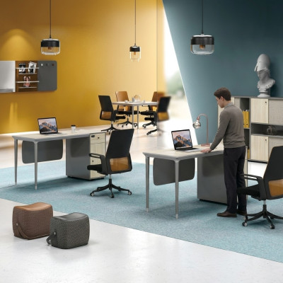 Bürotisch Schreibtisch Schreibtische Arbeitstisch Firma Möbel Computermöbel