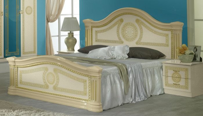 Klassisches Bett Ehebett Doppelbett Sti Betten Polster Italienische Möbel Holz