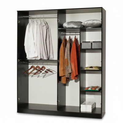 Kleider Schrank Designer Hochglanz Kleiderschränke Möbel Wohnen Holz Hochglanz