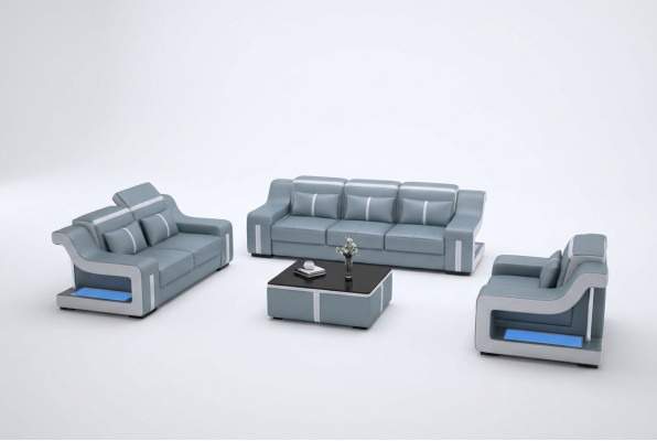 Sofagarnitur 3+1 Polster Designer Sofas Garnitur Couch Sofa Garnituren
