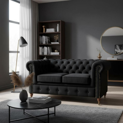 Sofa 2 Sitzer Design Sofas Polster Couchen Textil Relax Moderne Zweisitzer Neu