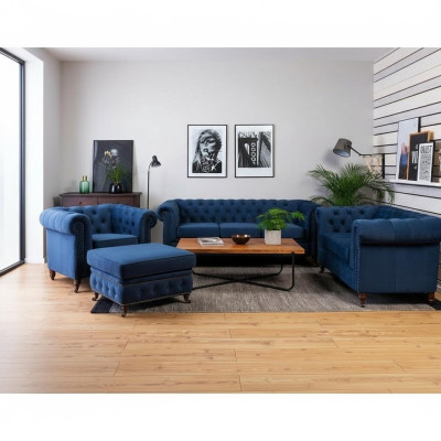 Chesterfield 3 Sitzer Couch Polster Couchen Sitz Wohnzimmer Sofa Dreisitzer Neu
