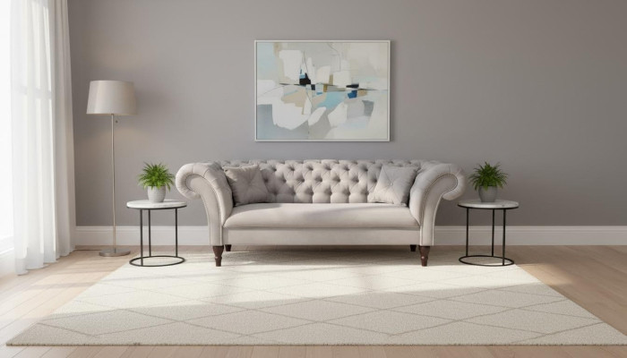 3 Sitzer Couch Polster Sofa Chesterfield Couchen Dreisitzer Kunstleder