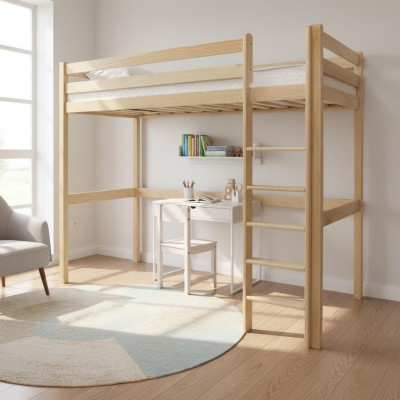 Kinderbett Kinderetagenbett Leiter Hochbett Möbel Holz Möbel Etagenbett Vollholz