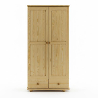 Holz Kleiderschrank Schrank Garderobe Schlafzimmer Vollholz Möbel Holz Schränke