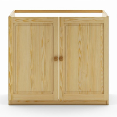 Waschbeckenunterschrank Badschrank Badezimmerschrank Kommode Vollholz Möbel Neu