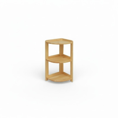 Eckregal Massive Holz Regale Aufbewahrung Schrank Massiv Möbel 30x30x86cm Neu