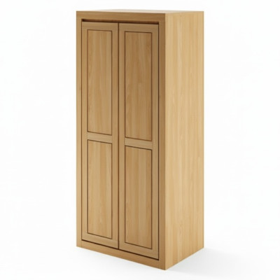 Kleiderschrank Eiche Schrank Vollholz massiv Schlafzimmerschrank Schränke Neu