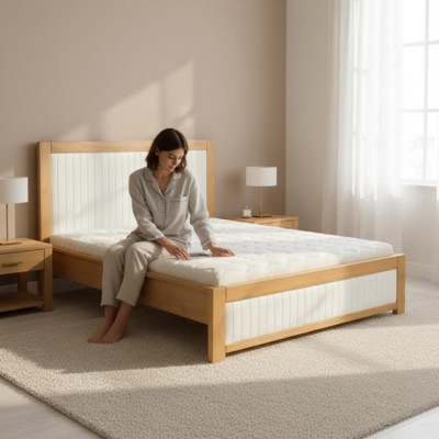 Bett Massivholz Doppel Ehe Betten Buche Schlafzimmer Möbel Holz 180x200cm Neu