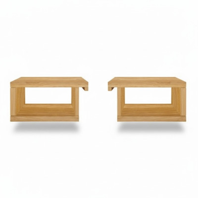 Nachttisch Massivholz Nachtschrank Nachtkommode Nachtkonsole Vollholz Möbel Holz