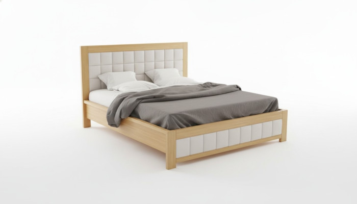 Echtholz Betten Holzbett Doppelbett handgefertigt Echtholz Bett Neu 