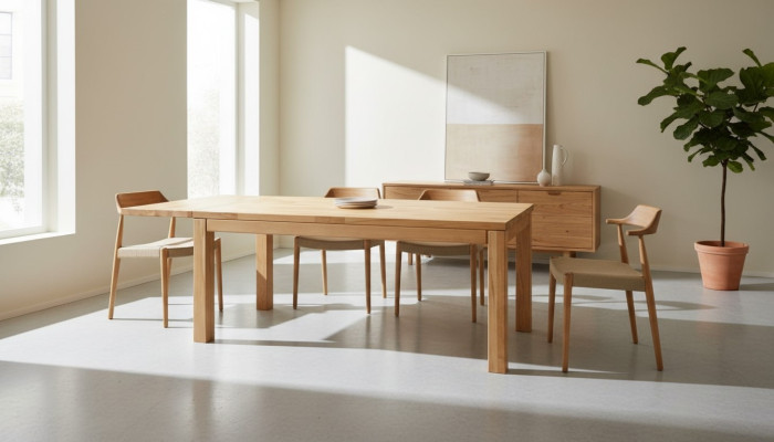 Esstisch Massiv Tisch Echt Holz Tische Eiche Esszimmer Massivem 160x90cm Neu