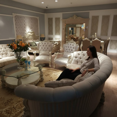 Komplett Set Sofagarnitur Sitz Polster Garnitur Design Wohnlandschaft
