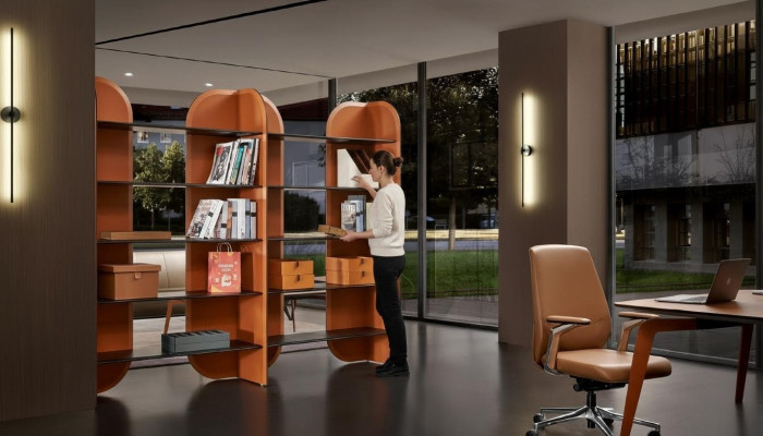 Design Wandregal Wohnzimmer Schränke Regale Bücherschrank