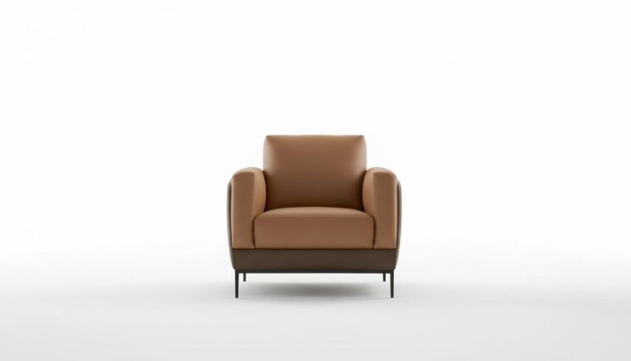 Sessel Leder Fernseh Couch 1 Sitzer Sofa Relax Luxus Polster Couch