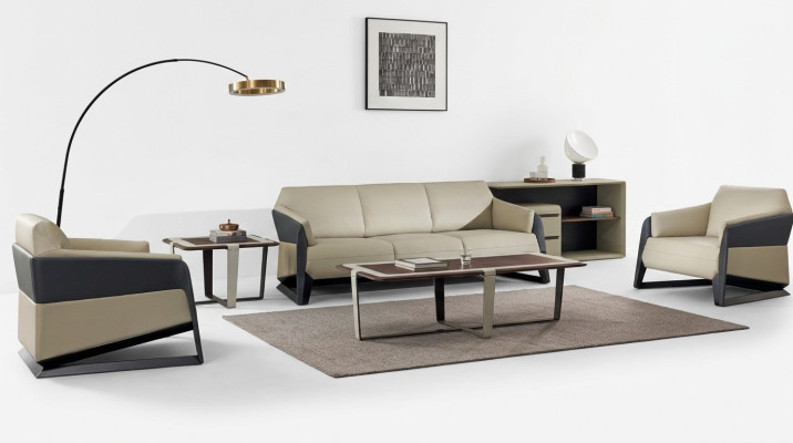 Sofagarnitur 311 Sitzer Set Deko Design Sofas Polster Couchen Leder Relax