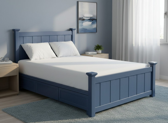 Klassisches Doppelbett Betten Holz Bett Landhaus Stil Echtes Holz
