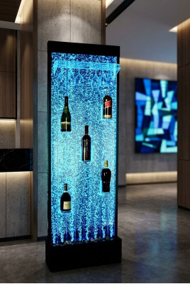 Led Regal Bar Wasser Wand Säule Trenn Wand Wasserwände Bar Theke