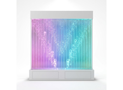 Ausgefallene Ideen Club Wohnzimmer Haus Wasserwand Water Wall Led