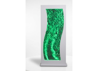 Wassersäule wasserwand Wasserfall Led Trennwand Luxus Design Einrichtung Metall