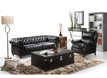 Klassische Chesterfield Couch Sofa Polster Garnitur Couchen Sofas Design