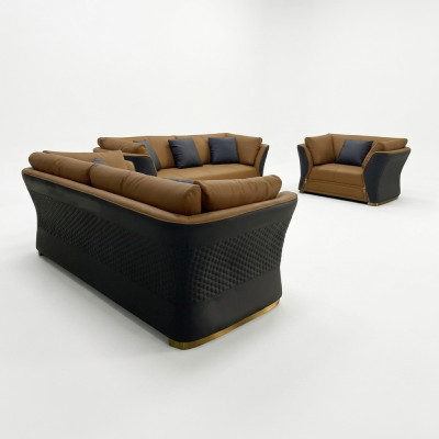 Sofagarnitur 3 1 Sitzer Set Design Sofa Polster Couchen Couch Modern