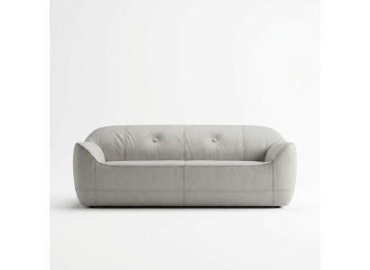 Moderner Dreisitzer Sofa 3 Sitzer Couchen Dreisitzer Polster Luxus Sofas Braun