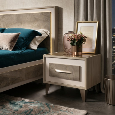 Nacht Tisch Konsole Beistell Schlaf Design Zimmer Tische Konsolen arredoclassic
