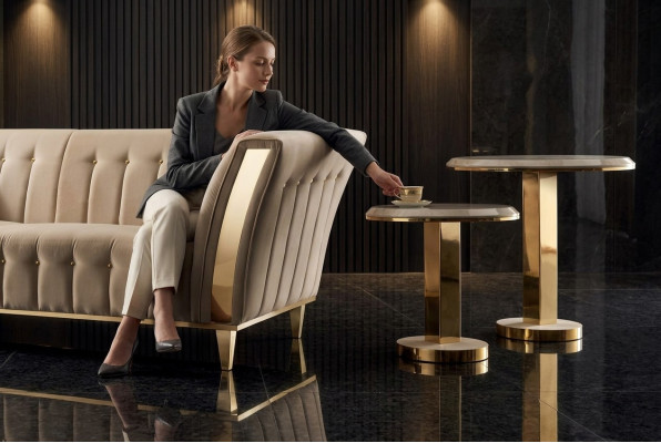 Runder Beistelltisch Tisch Couchtisch Sofa Wohnzimmer Design Tische Rund Möbel