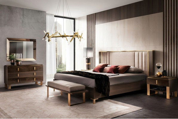 Luxus Schlafzimmer Sets Bett 2x Nachttisch Klassischer Design Betten Möbel 3tlg