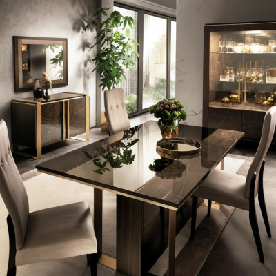 Designer Esstisch Design Tisch Holz Esszimmer Wohnzimmer klassisch 160x90 cm Neu