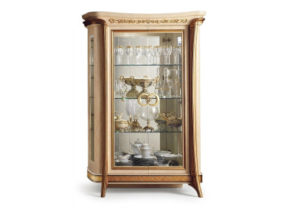 Design Möbel Holz Klassischer Stil Barock Vitrine Italienische Möbel Anrichte