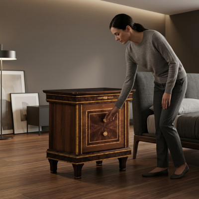 Nacht Konsole Tisch Kommode Tische Konsolen Schrank Design Schlafzimmer Beistell