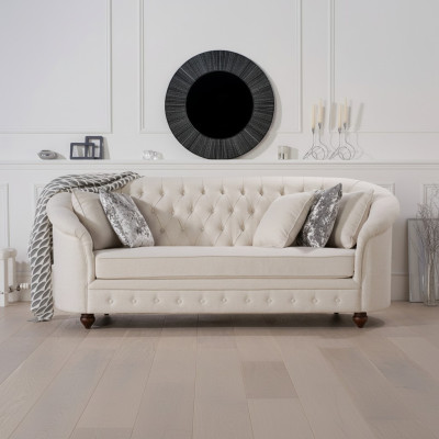 Beige Royal Couch - Luxus Chesterfield Möbel Polster Design Möbel