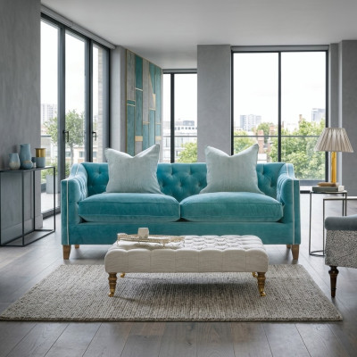 Chesterfield Sofa 2 Sitzer Polster Designer Couchen Sofas Garnitur Zweisitzer