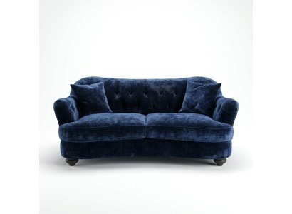 Sofa Luxus Textil Chesterfield Couch Sofas Polster 3 Sitzer Couchen Stoff Neu