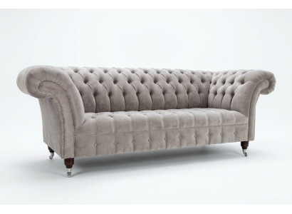 Chesterfield 3 Sitzer Couch Polster Couchen Sitz Wohnzimmer Sofa Dreisitzer Neu