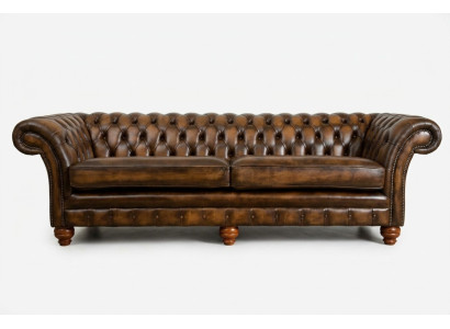 Chesterfield Sofa 4 Sitzer Wohnzimmer Couch Couchen Polster Sofas Neu XXL Big